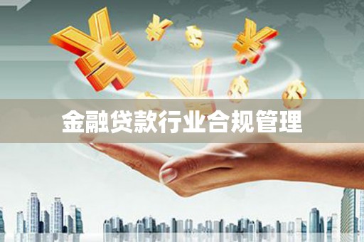 额济纳旗金融贷款行业合规管理