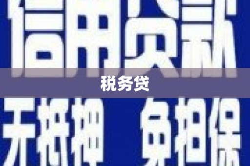 商都税务贷