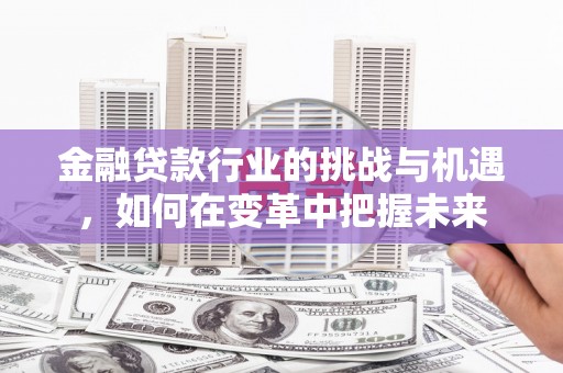偃师金融贷款行业的挑战与机遇，如何在变革中把握未来