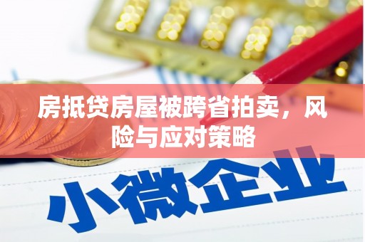 七美房抵贷房屋被跨省拍卖，风险与应对策略