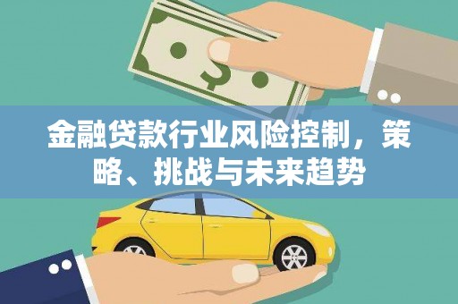 崇仁金融贷款行业风险控制，策略、挑战与未来趋势