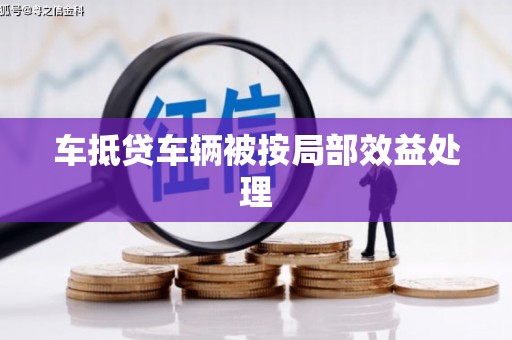 乡城车抵贷车辆被按局部效益处理