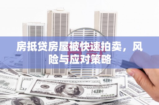 东宝房抵贷房屋被快速拍卖，风险与应对策略