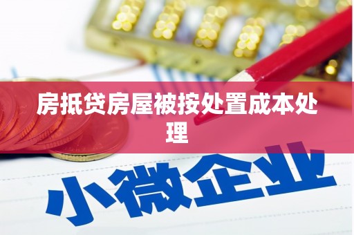 新荣房抵贷房屋被按处置成本处理