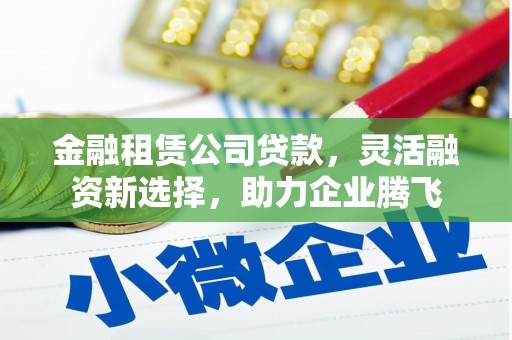 马山金融租赁公司贷款，灵活融资新选择，助力企业腾飞