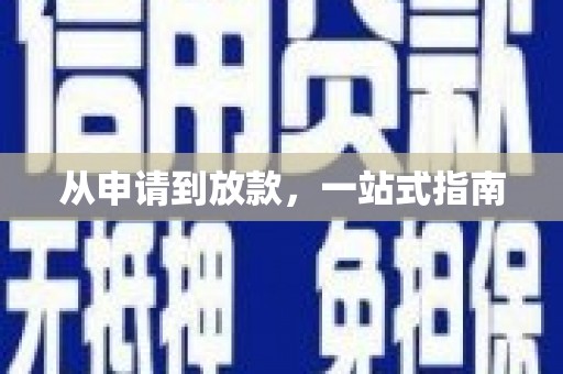 岱岳从申请到放款，一站式指南