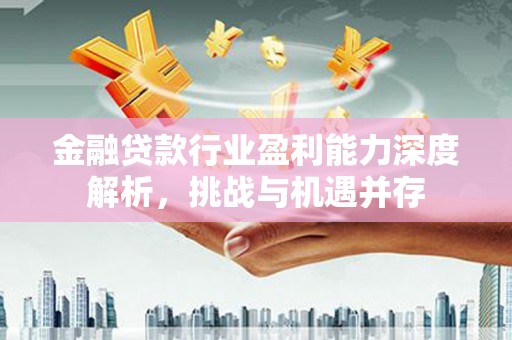 内丘金融贷款行业盈利能力深度解析，挑战与机遇并存