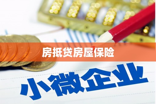 保税港区房抵贷房屋保险