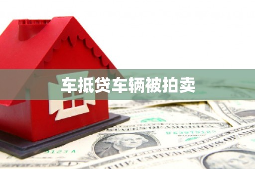 龙子湖车抵贷车辆被拍卖