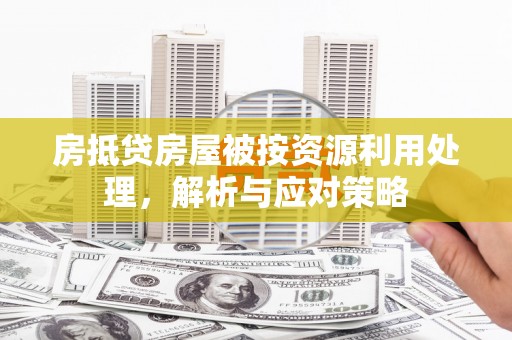 赵县房抵贷房屋被按资源利用处理，解析与应对策略