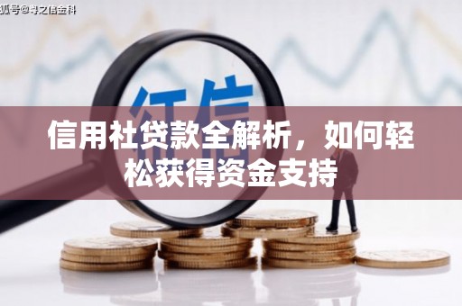 国姓信用社贷款全解析，如何轻松获得资金支持