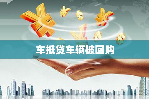 左镇车抵贷车辆被回购