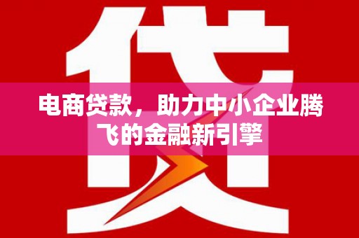 房山电商贷款，助力中小企业腾飞的金融新引擎