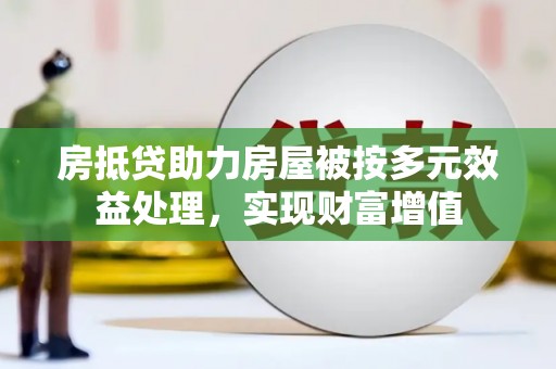 比如房抵贷助力房屋被按多元效益处理，实现财富增值