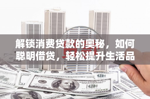 田林解锁消费贷款的奥秘，如何聪明借贷，轻松提升生活品质