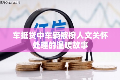 泸定车抵贷中车辆被按人文关怀处理的温暖故事