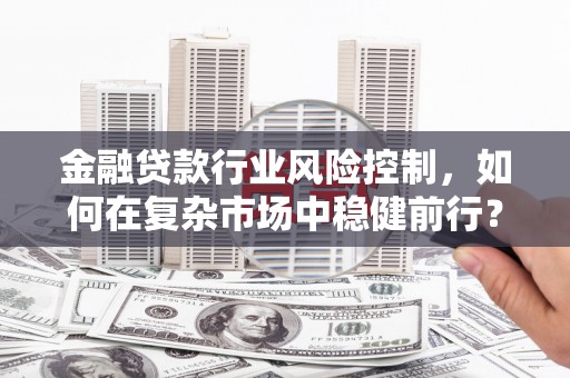 平房金融贷款行业风险控制，如何在复杂市场中稳健前行？