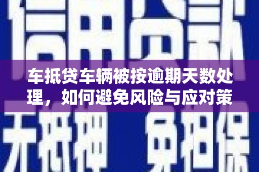 普陀车抵贷车辆被按逾期天数处理，如何避免风险与应对策略