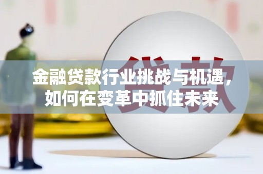 岳塘金融贷款行业挑战与机遇，如何在变革中抓住未来