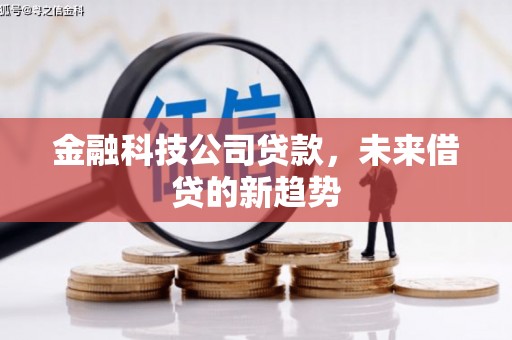 舞钢金融科技公司贷款，未来借贷的新趋势