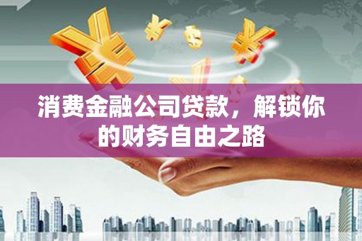 长岛消费金融公司贷款，解锁你的财务自由之路