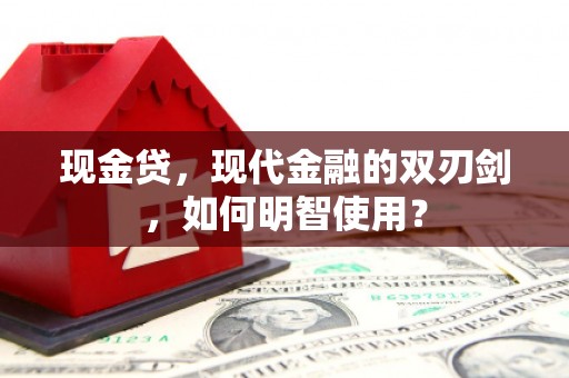 七星关现金贷，现代金融的双刃剑，如何明智使用？