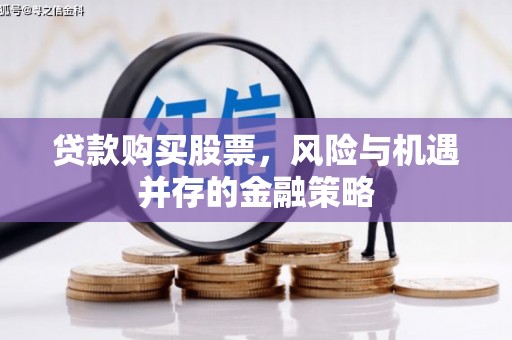 南康贷款购买股票，风险与机遇并存的金融策略