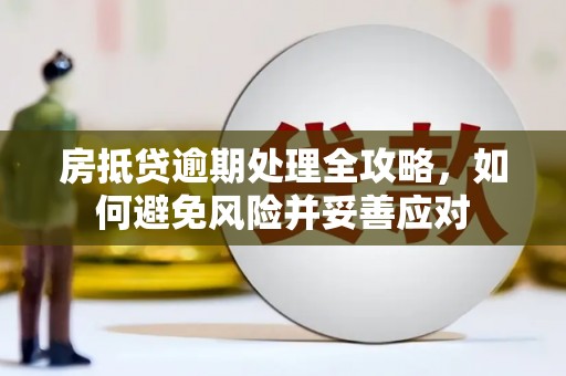 滨海新区房抵贷逾期处理全攻略，如何避免风险并妥善应对