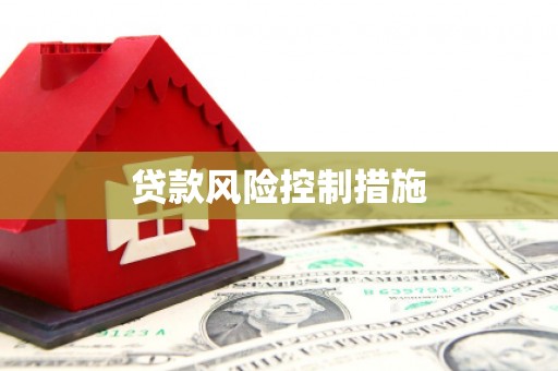 常山贷款风险控制措施