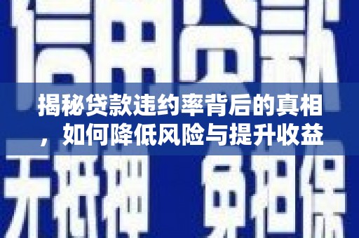 宜都揭秘贷款违约率背后的真相，如何降低风险与提升收益