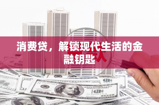 西岗消费贷，解锁现代生活的金融钥匙