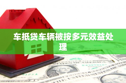 蚌山车抵贷车辆被按多元效益处理