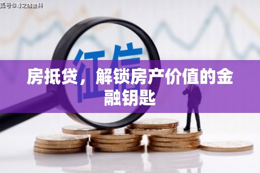 星子房抵贷，解锁房产价值的金融钥匙