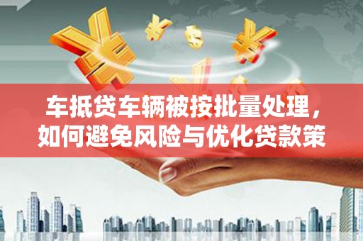 宣城车抵贷车辆被按批量处理，如何避免风险与优化贷款策略