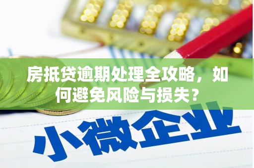 登封房抵贷逾期处理全攻略，如何避免风险与损失？