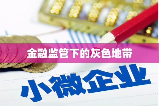 九如金融监管下的灰色地带