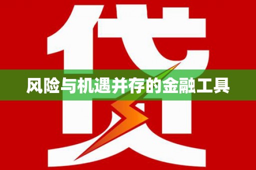 武川风险与机遇并存的金融工具