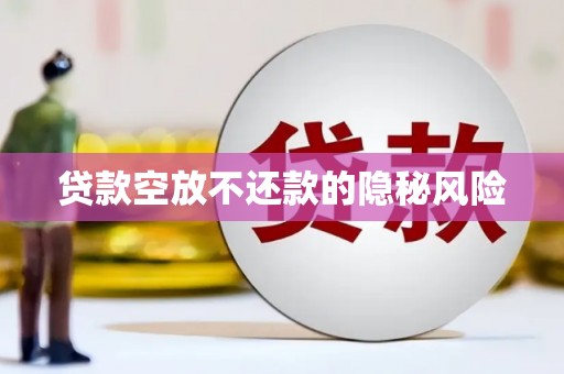 泰武贷款空放不还款的隐秘风险