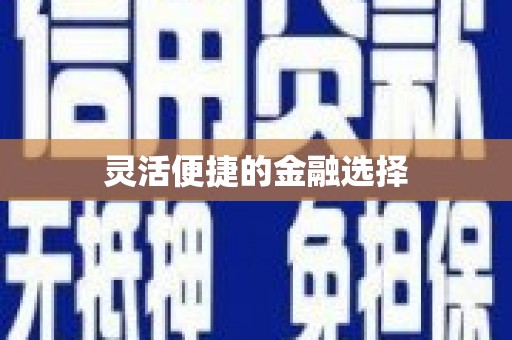 曲沃灵活便捷的金融选择