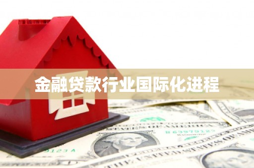 马村金融贷款行业国际化进程