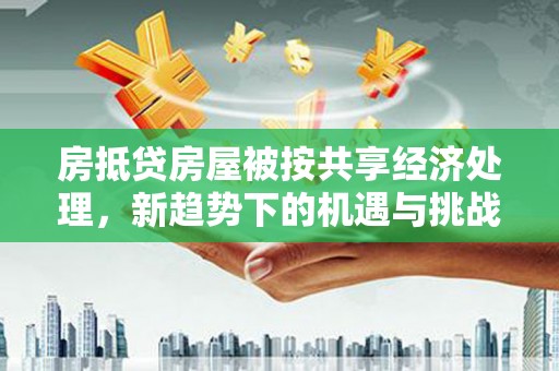松江房抵贷房屋被按共享经济处理，新趋势下的机遇与挑战