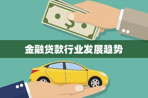 丰宁金融贷款行业发展趋势